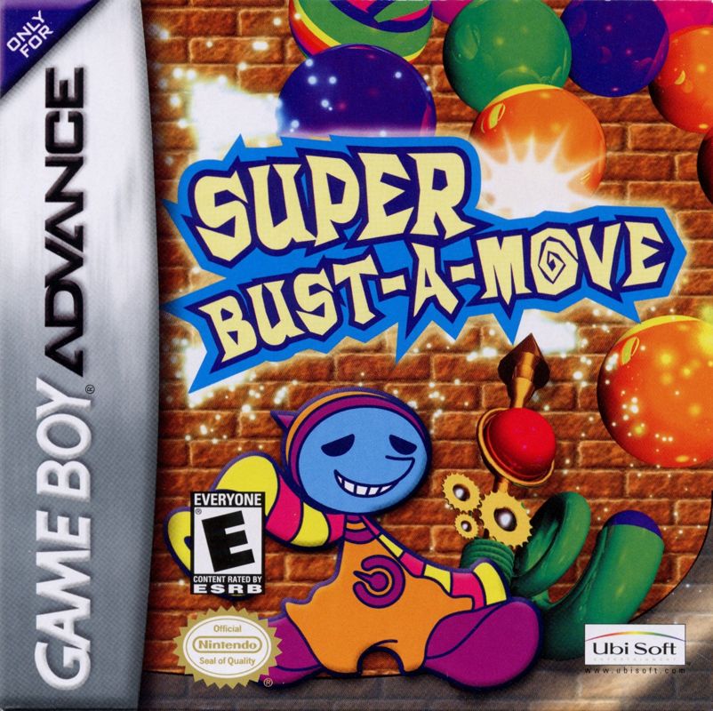 Super Bust-A-Move box art for GameBoy Advance